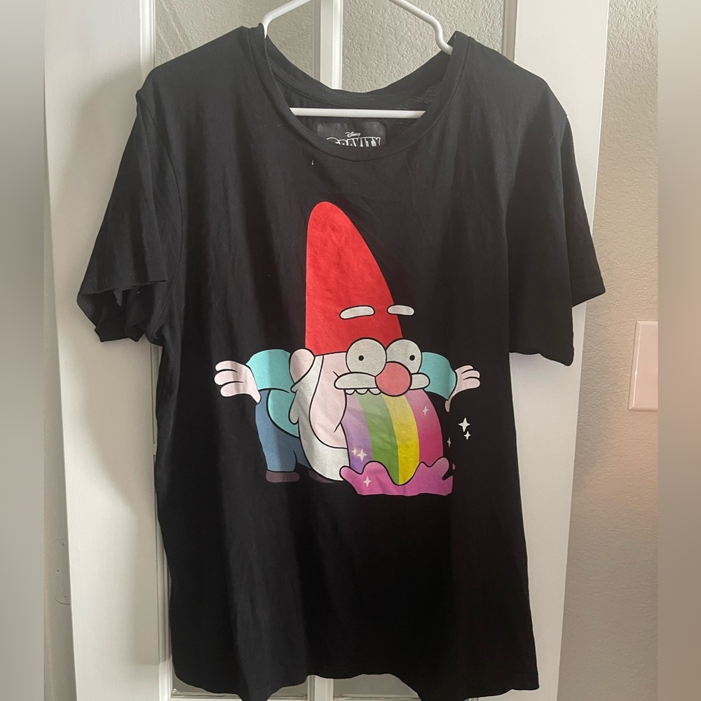 Disney Gravity Falls Black T-Shirt